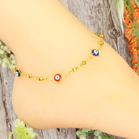 "Dainty Anklet for Women – Elegant Everyday Jewelry & Perfect Gift | MLCRC2183 - Picture 5 of 10